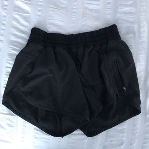 Black lululemon Tracker Shorts